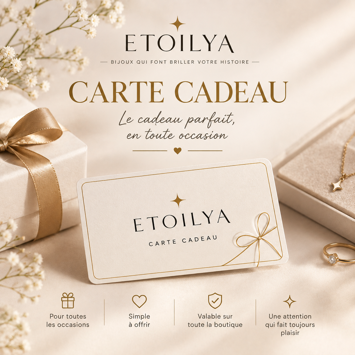Carte cadeaux Etoilya Etoilya