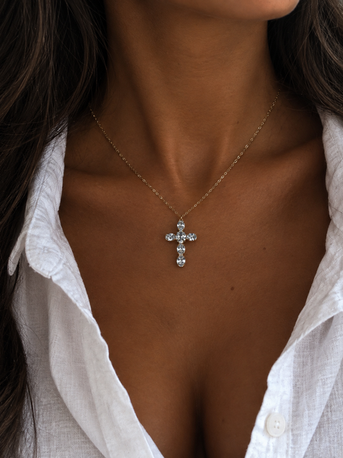 Collier croix Etoilya