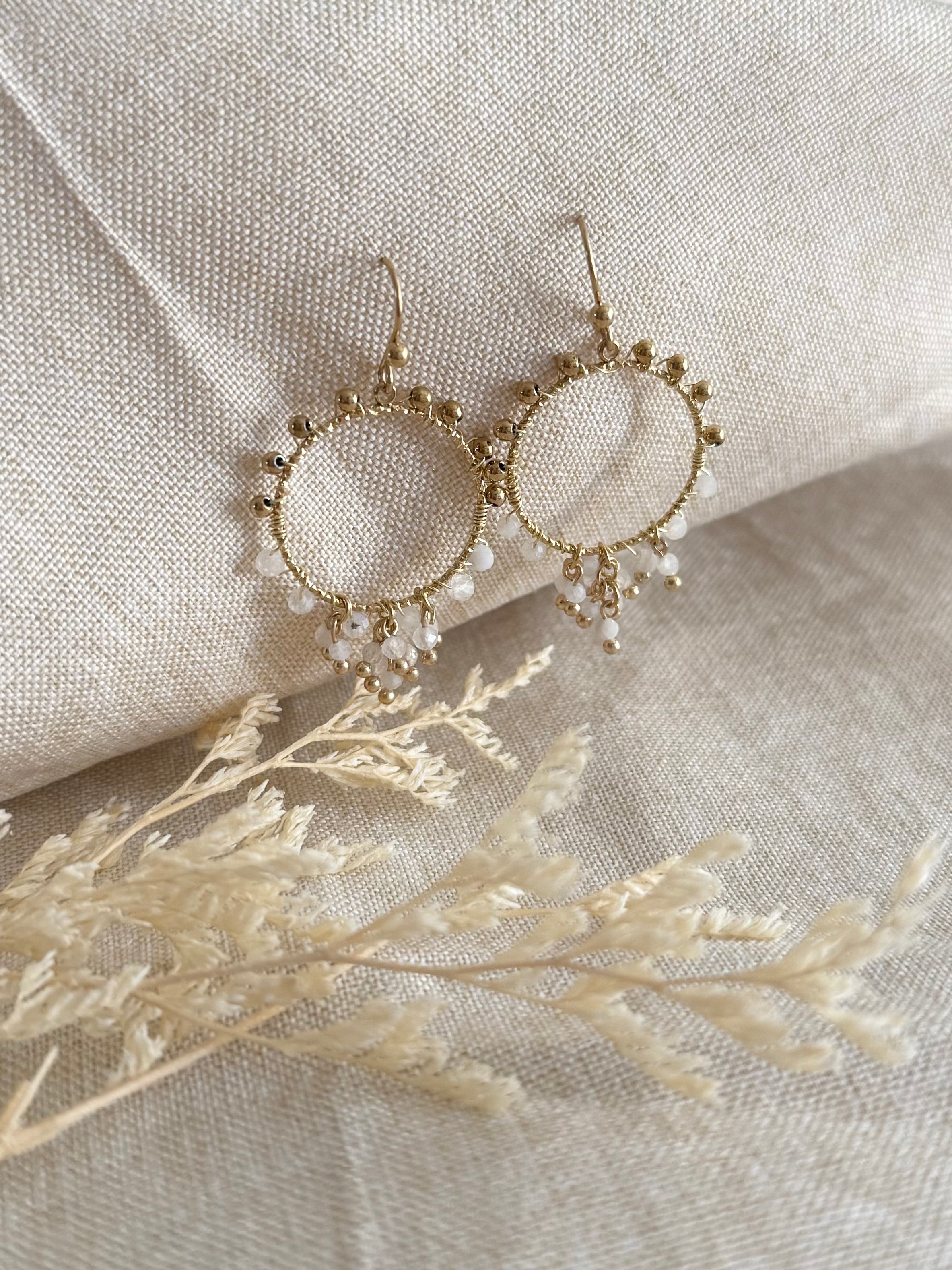 Boucles d’oreilles Adelie Etoilya
