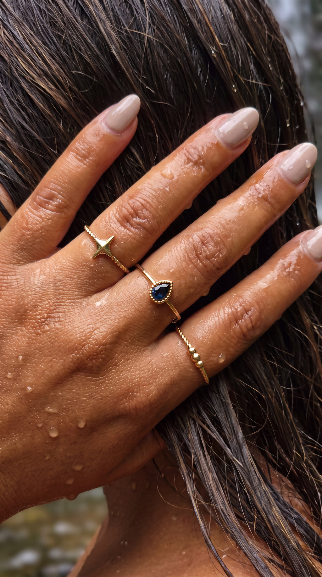 Bague trio Calista Etoilya