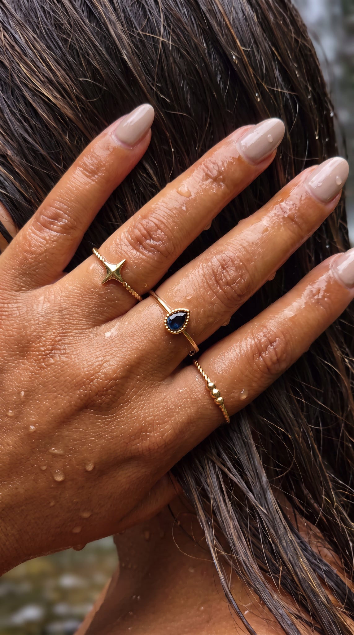 Bague trio Calista Etoilya